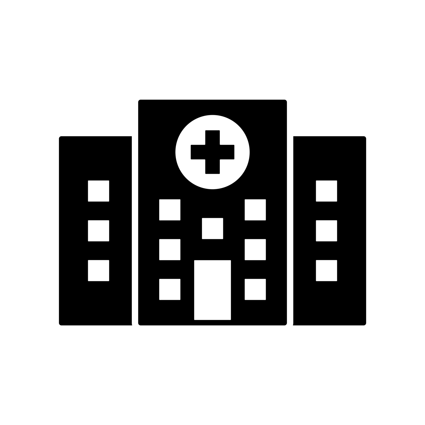 Hospital Icon Design Vector Illustration Template